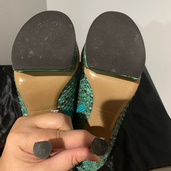 Nicholas Kirkwood Python Ankle Boots - Picture 7 of 10